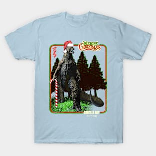 Godzilla christmas T-Shirt